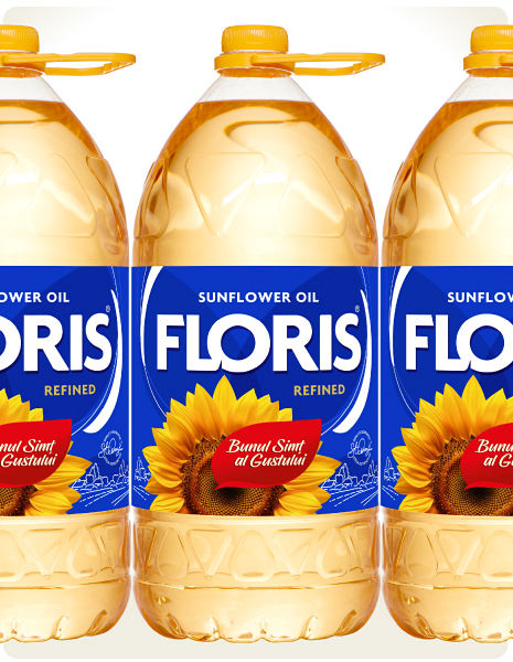 Ulei de floarea soarelui rafinat și dezodorizat · PET îmbuteliat Ulei de floarea soarelui PET îmbuteliat