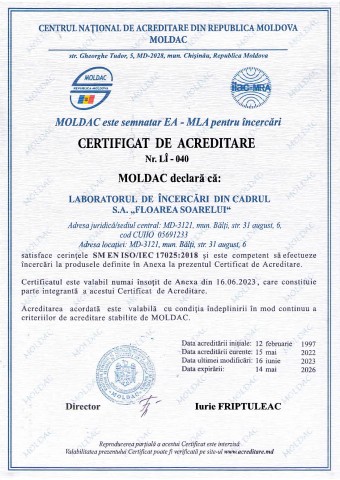 Floris quality certified