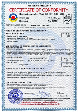 Floris quality certified