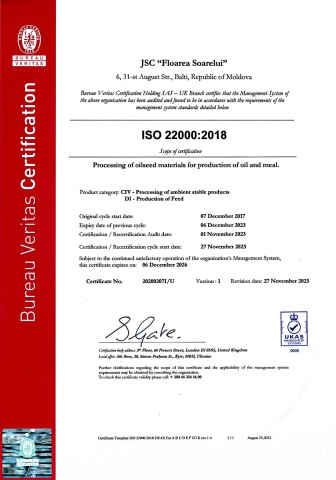 Floris quality certified